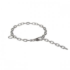 Collare a catena Herm Sprenger in acciao cromato, inox, curogan